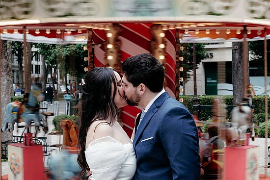 Un mariage avec séance photo couple à Neuilly-sur-Seine