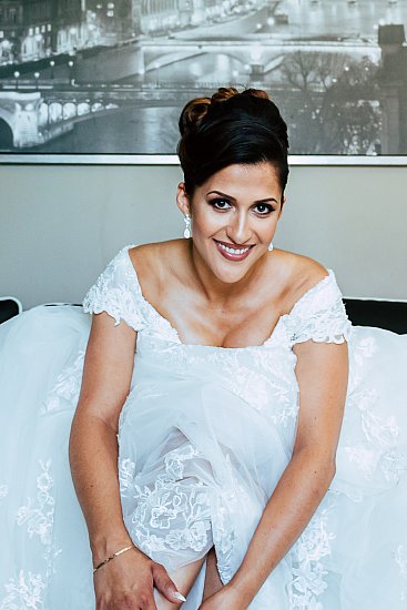 Les préparatifs de la mariée à Vauréal dans le 95