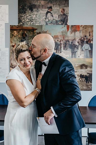 Le couple complice devant le maire de Maisons-Alfort