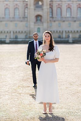 Photo de mariage au château de Saint-Germain-en-Laye
