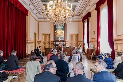 La salle des mariages de la mairie de Montrouge