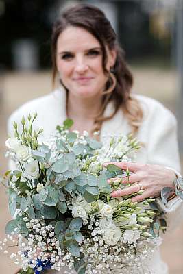 Gros plan sur le bouquet
