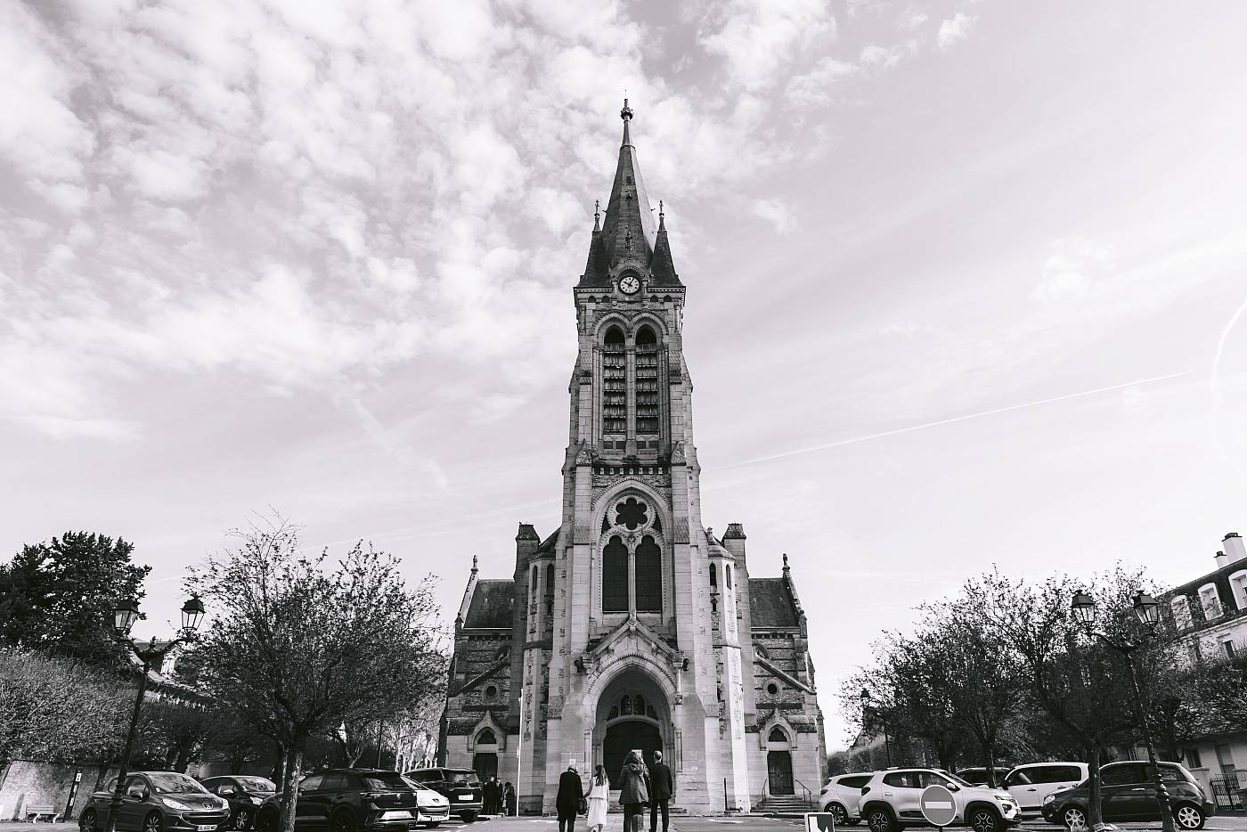 Le belle église de Rambouillet dans les Yvelines