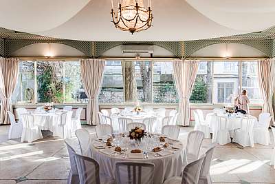 La salle de la Veranda pour les réceptions de mariage