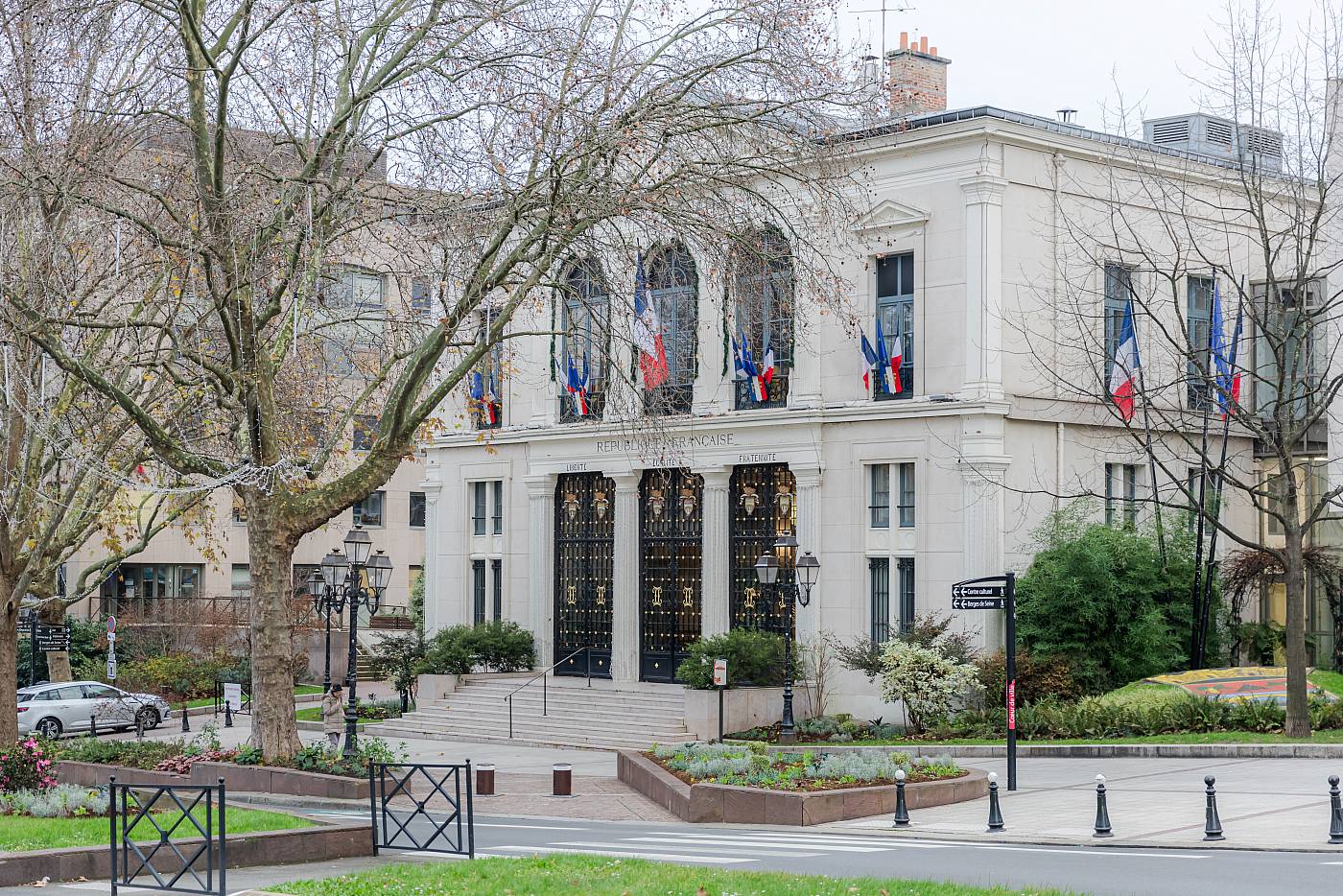 La mairie de Courbevoie