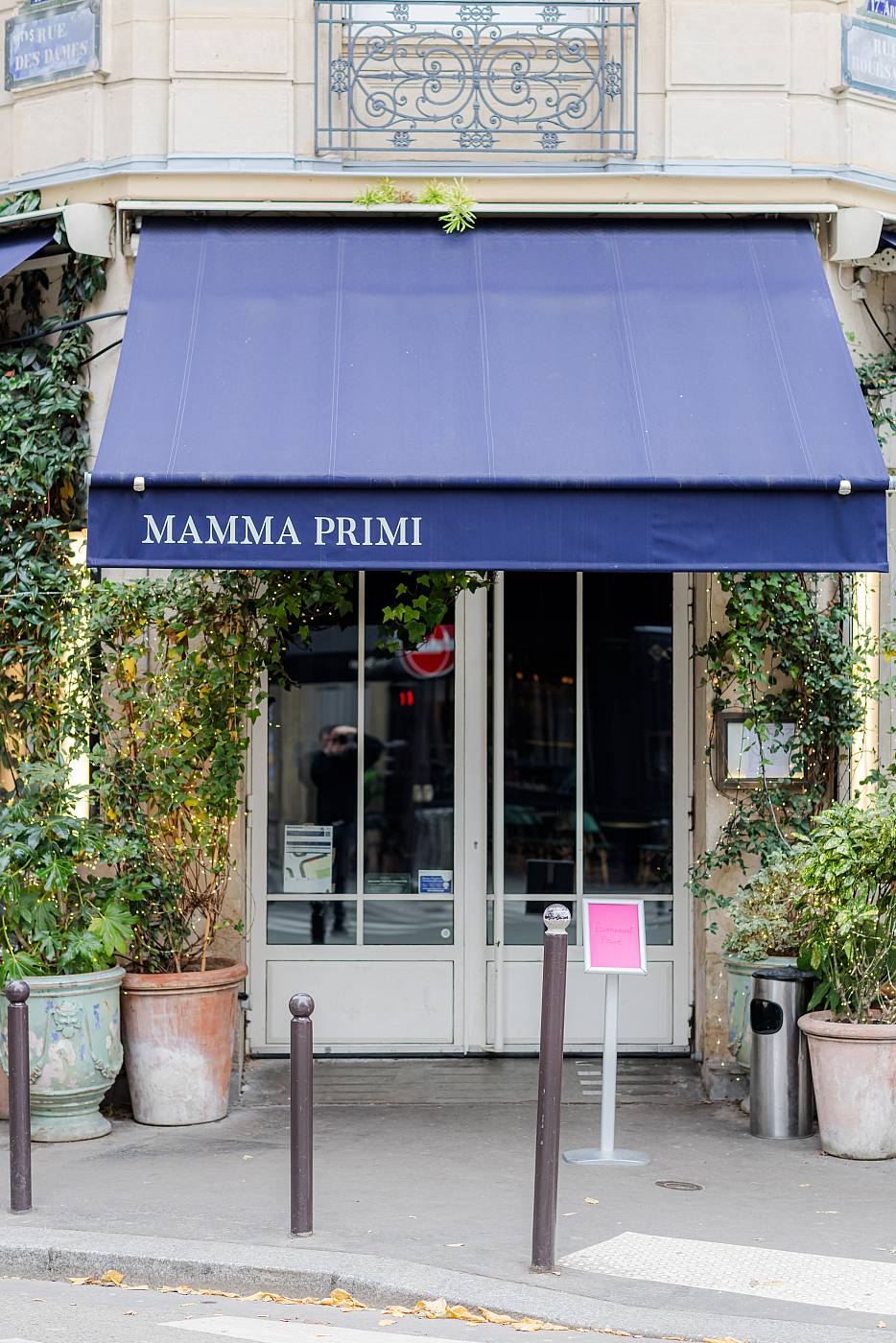 Façade du restaurant Mamma Primi