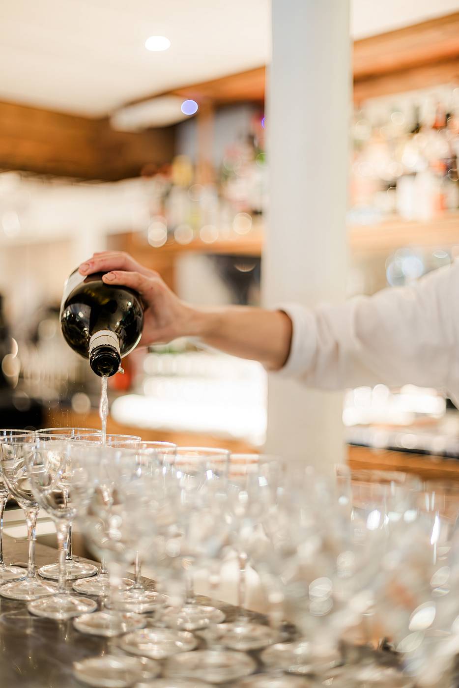 L'apéro est servi à durant le vin d'honneur