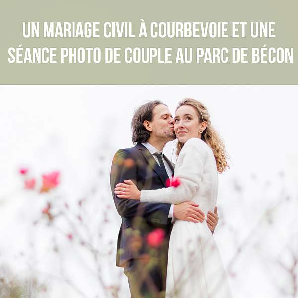 Un mariage civil à Courbevoie dans les Hauts-de-Seine