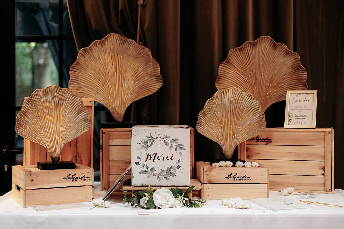 Photo de décoration de la salle des mariages
