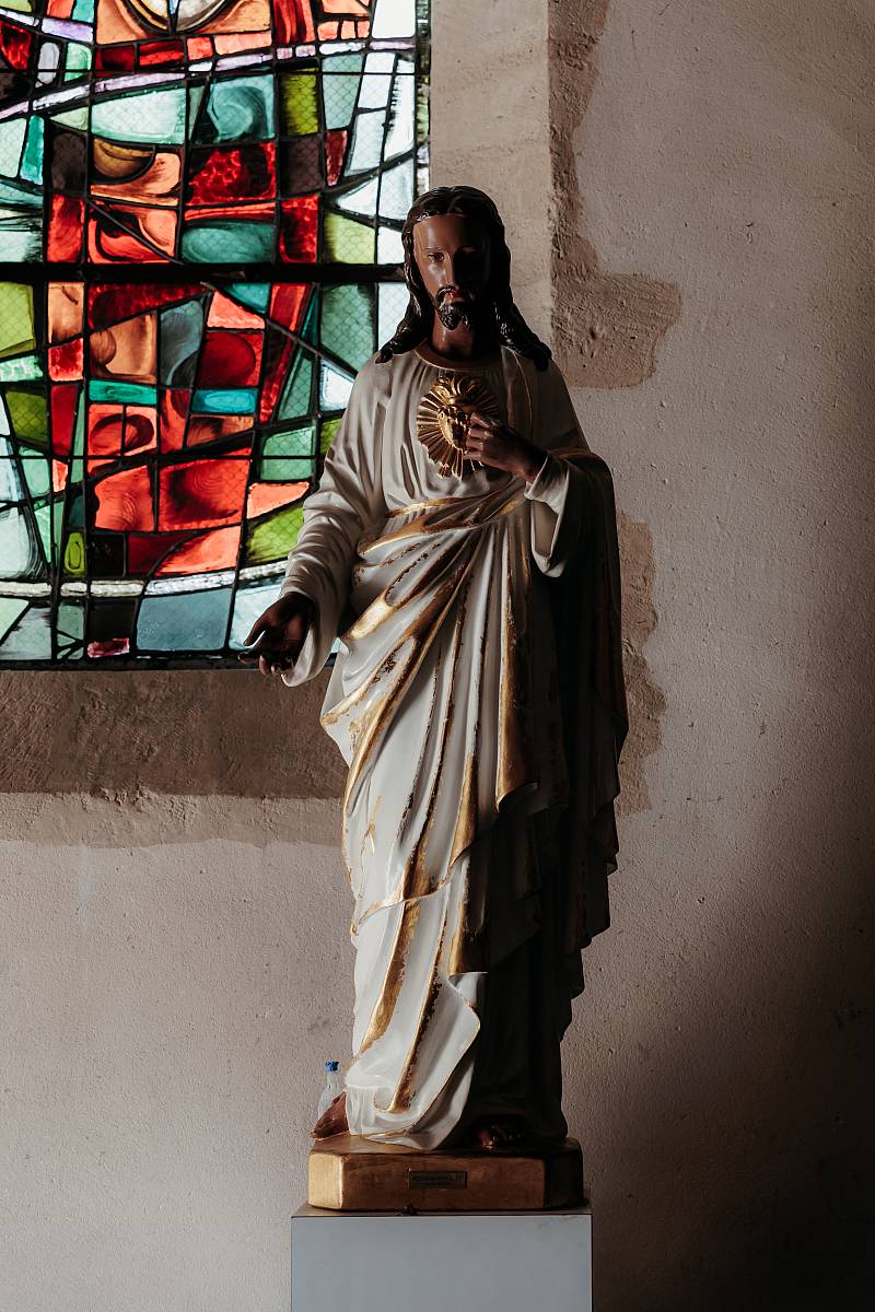 Elément décoratif de l'église Saint-Sulpice à Noisy-le-Grand dans le 93