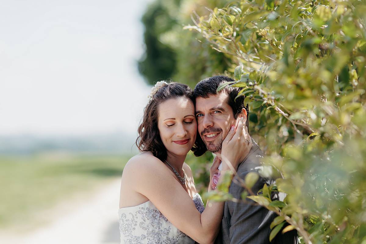 Séquence tendresse en gros plan