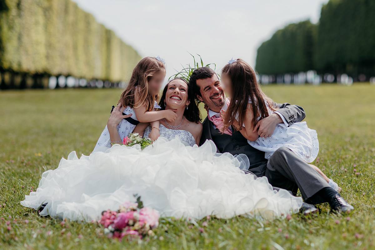 Joli portrait de famille