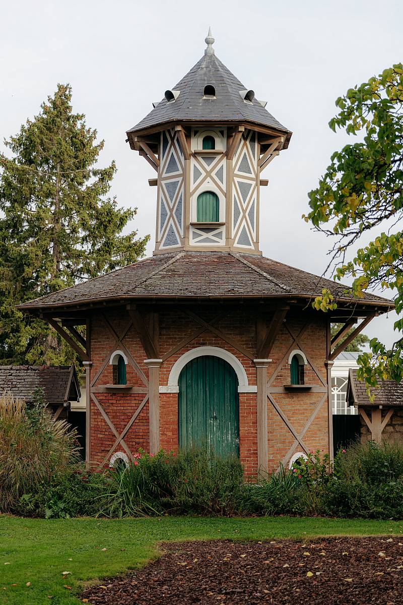 Le parc du château du prieuré à Conflans-Sainte-Honorine