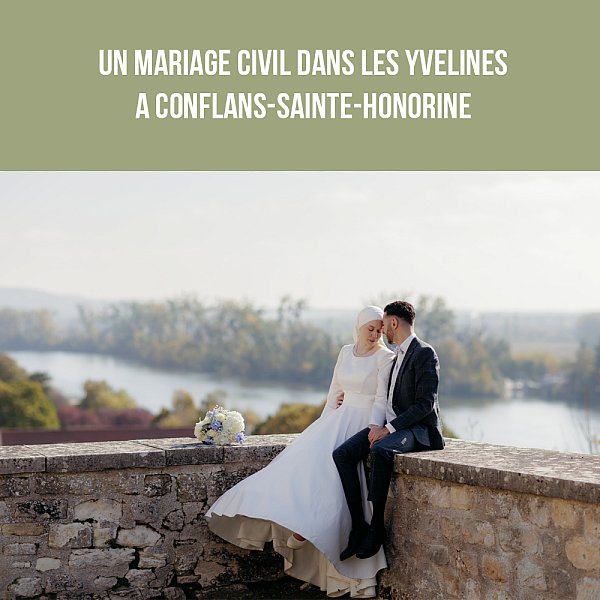Un mariage civil dans les Yvelines à Conflans-Sainte-Honorine