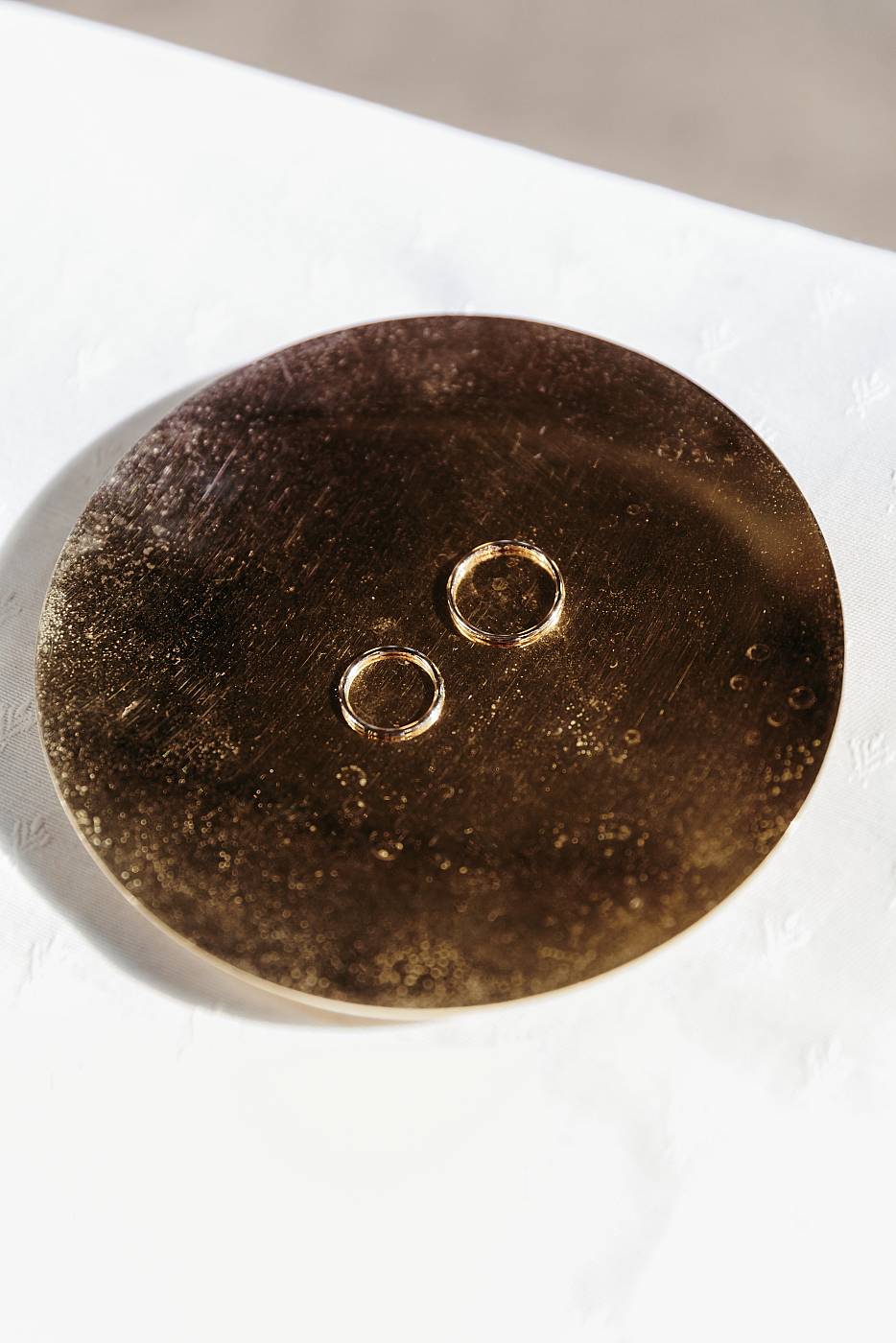 Les alliances en gros plan