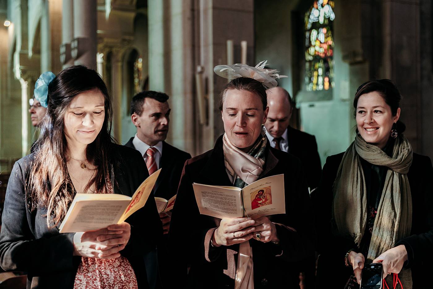 Chants religieux durant la cérémonie de mariage