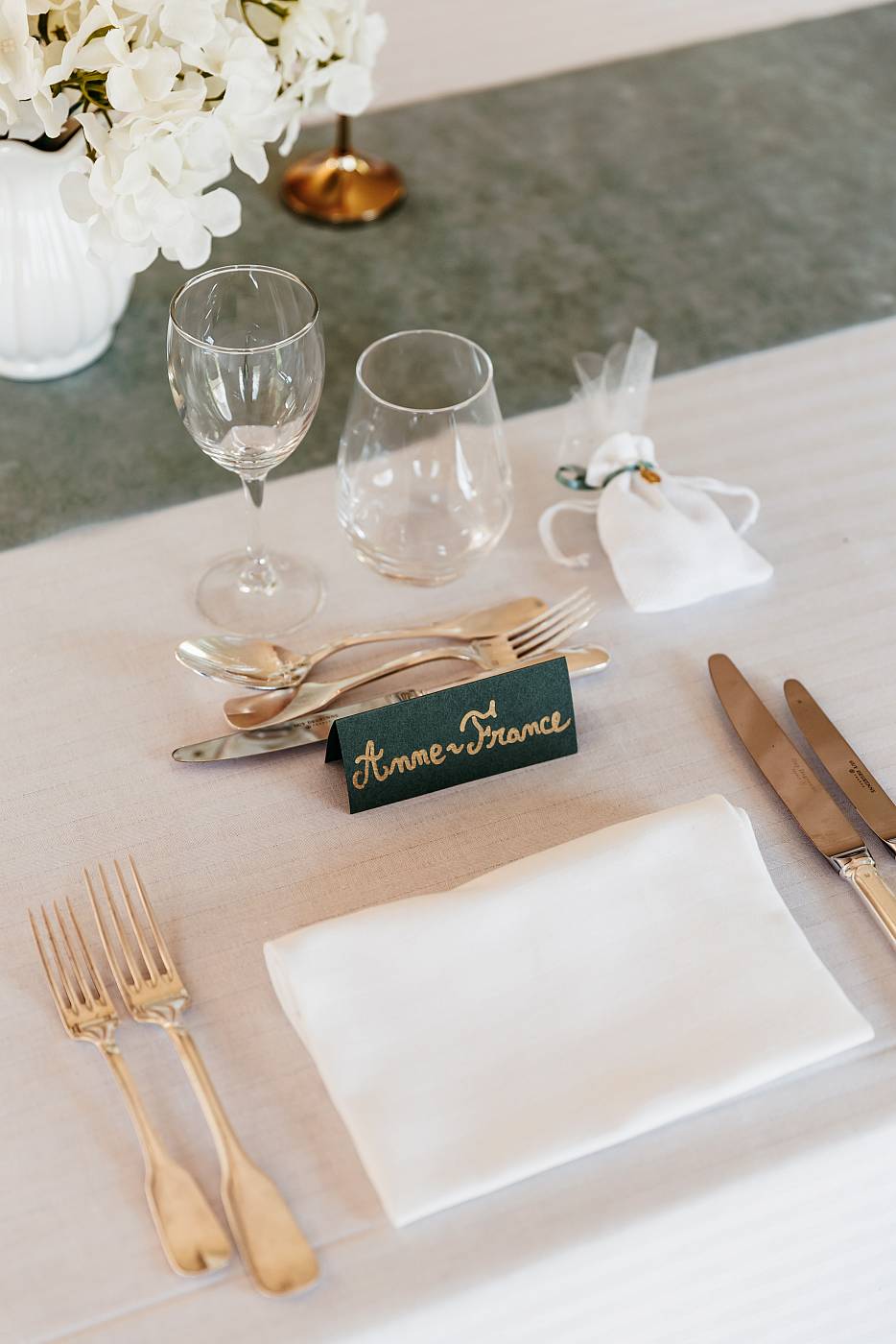 Décoration des tables