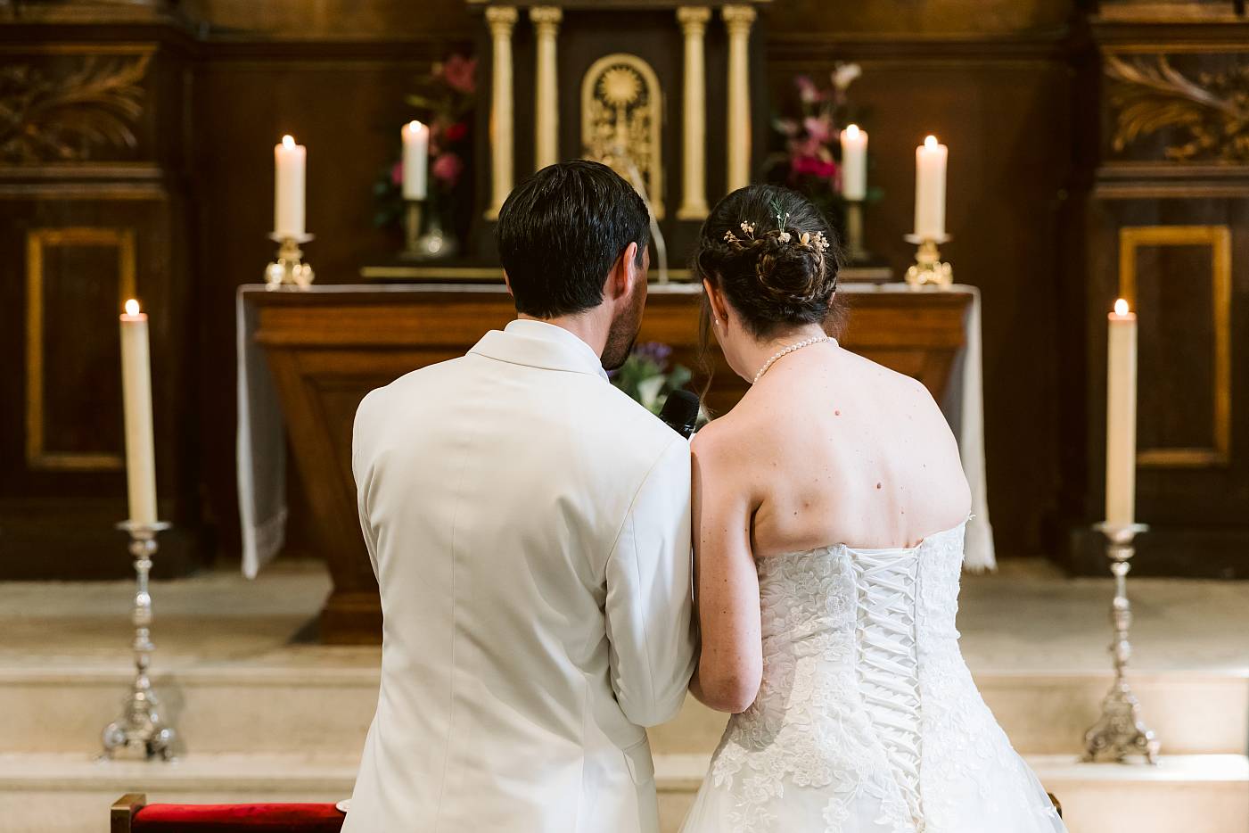 Cérémonie de mariage religieuse dans les Yvelines à Montesson