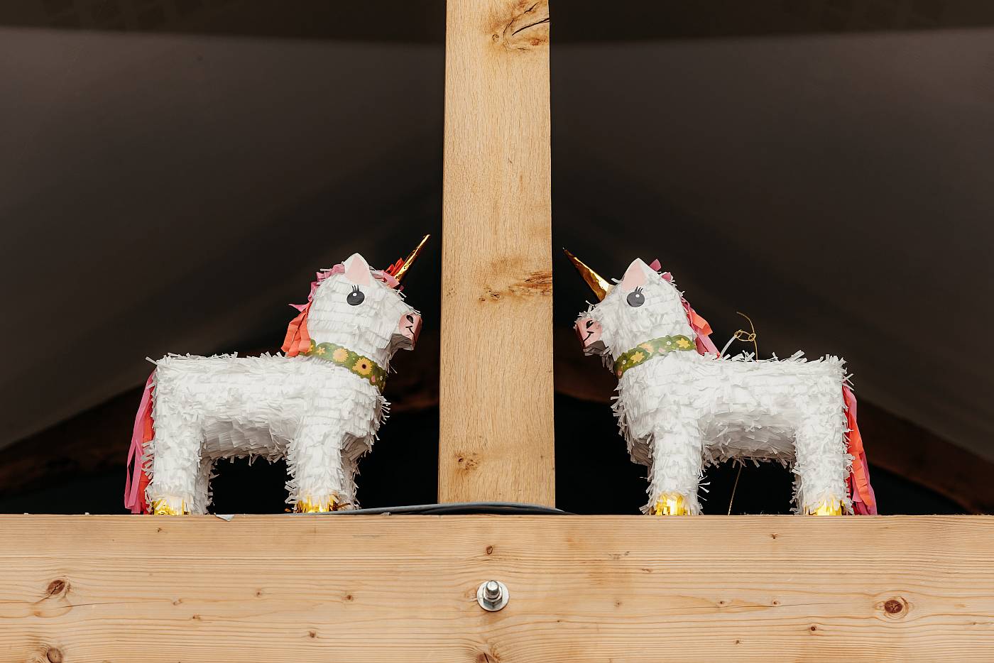 Les piñatas sont prêtes pour la réception