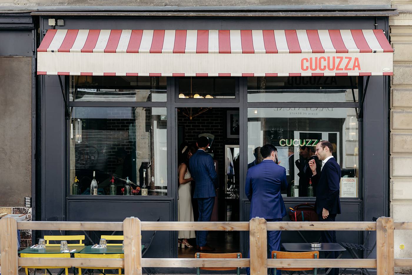 La devanture du restaurant Cucuzza
