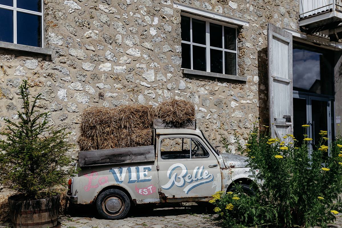 La voiture de La Vie est Belle.
