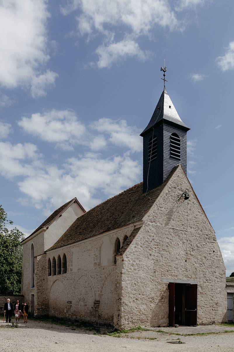 La chapelle Saint-Nicolas à la ferme du prieuré de Rennemoulin dans les Yvelines.