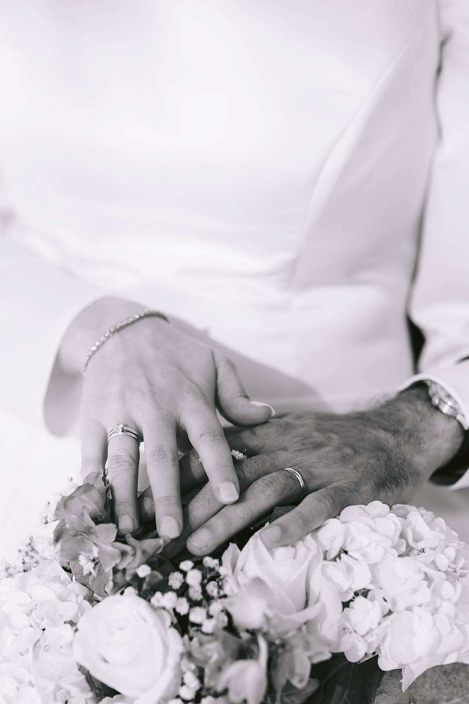 Les alliances des mariés