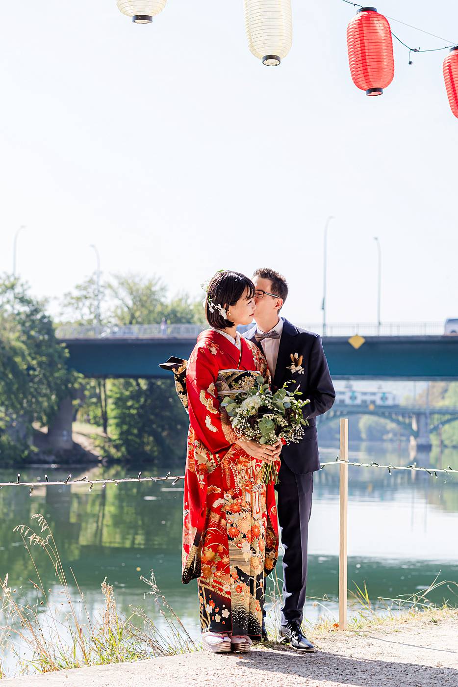 Photo de mariage dans les Yvelines à Chatou