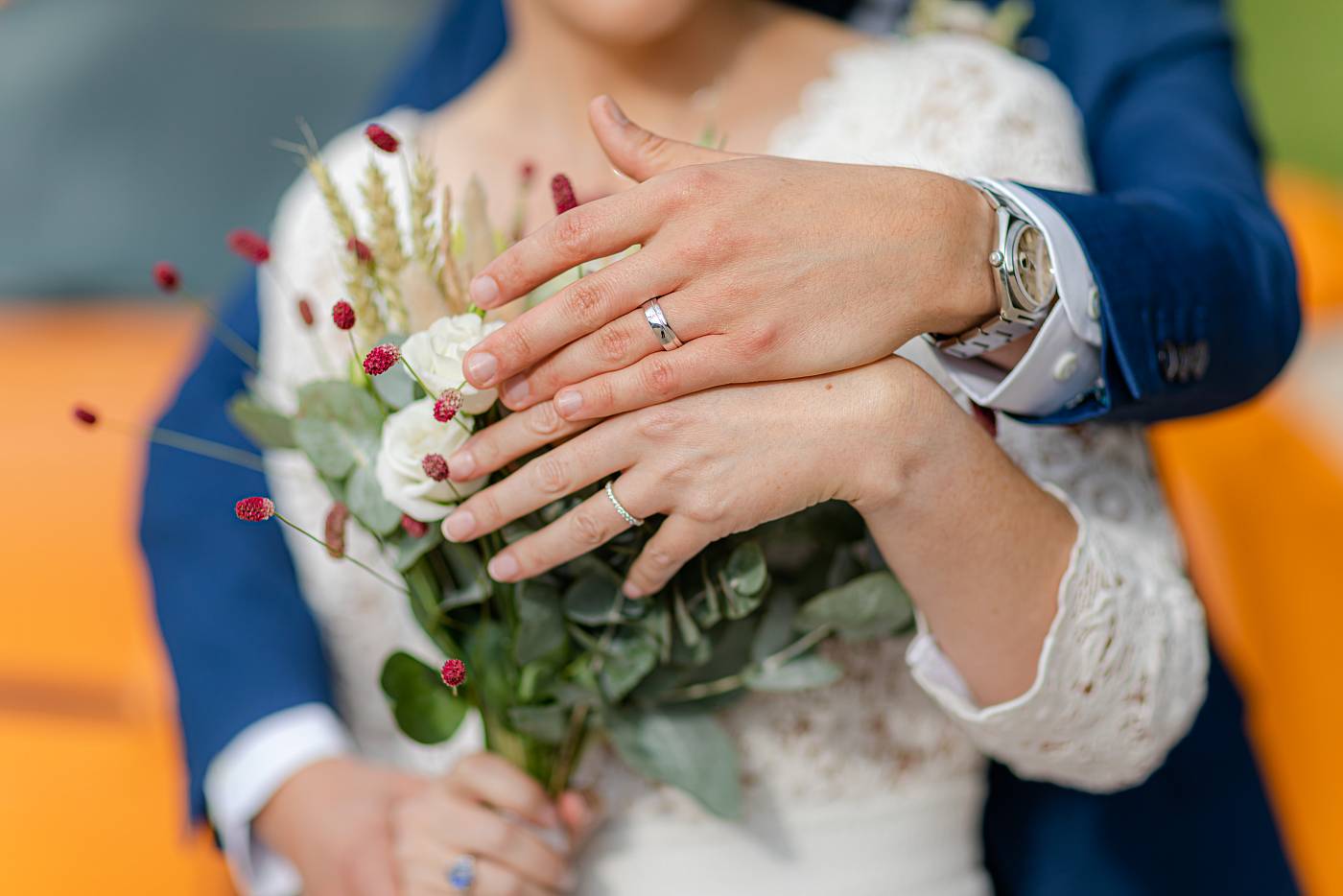 Gros plan sur les alliances au domaine de Marly le Roi