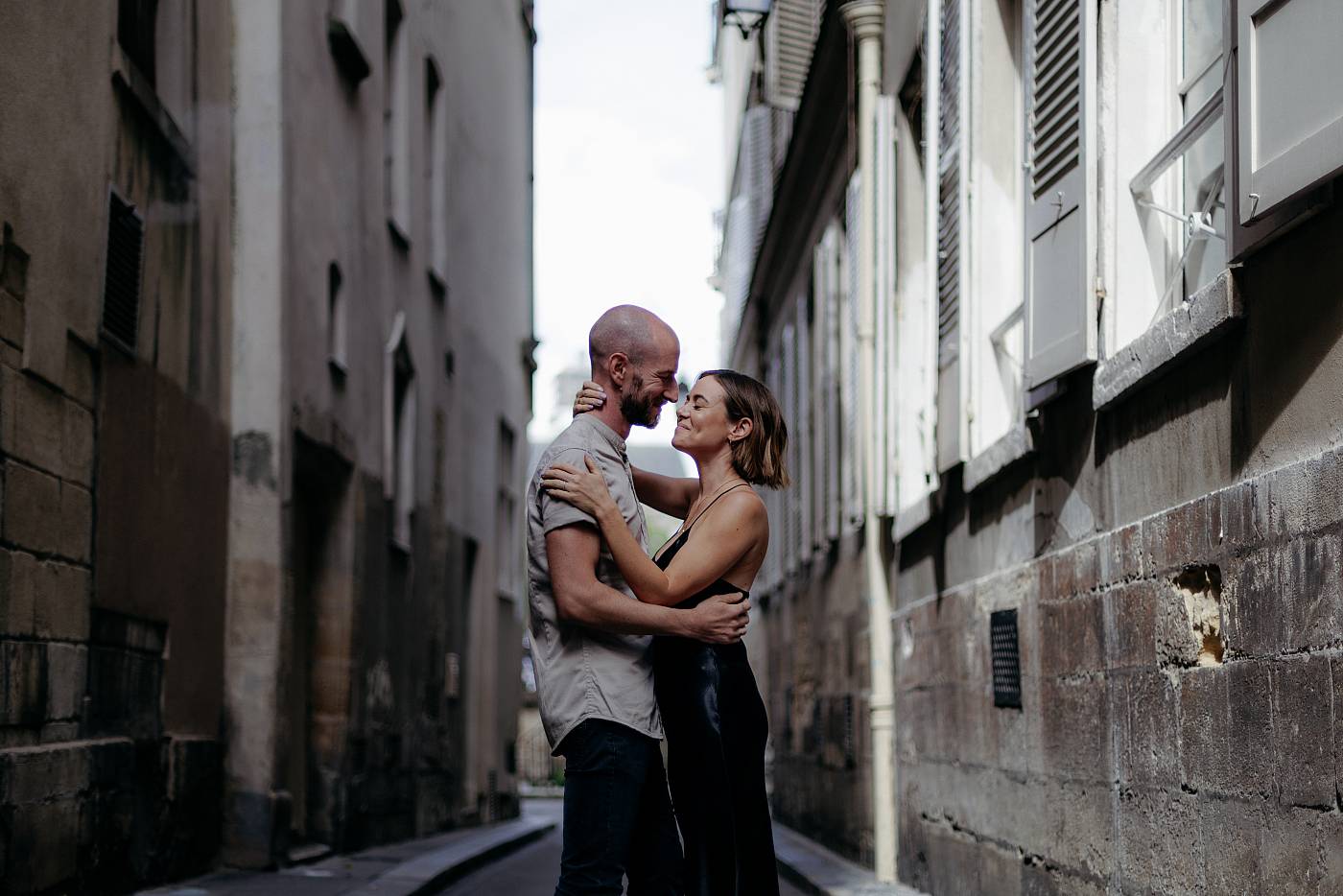 Séance photo de couple lors du workshop avec Gabe McClintock