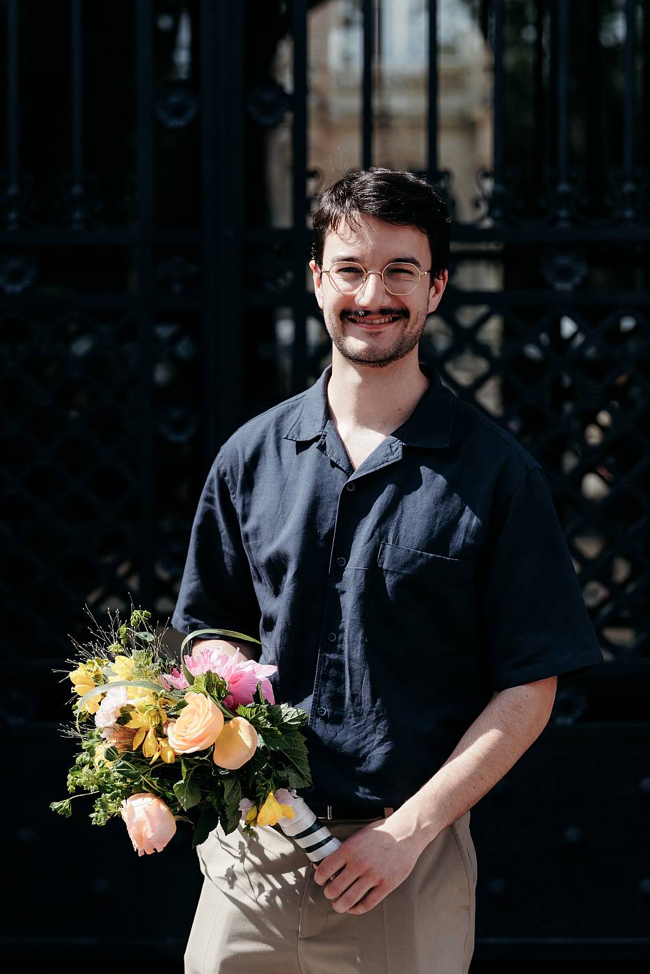 Photo de l'invité qui a attrapé le bouquet
