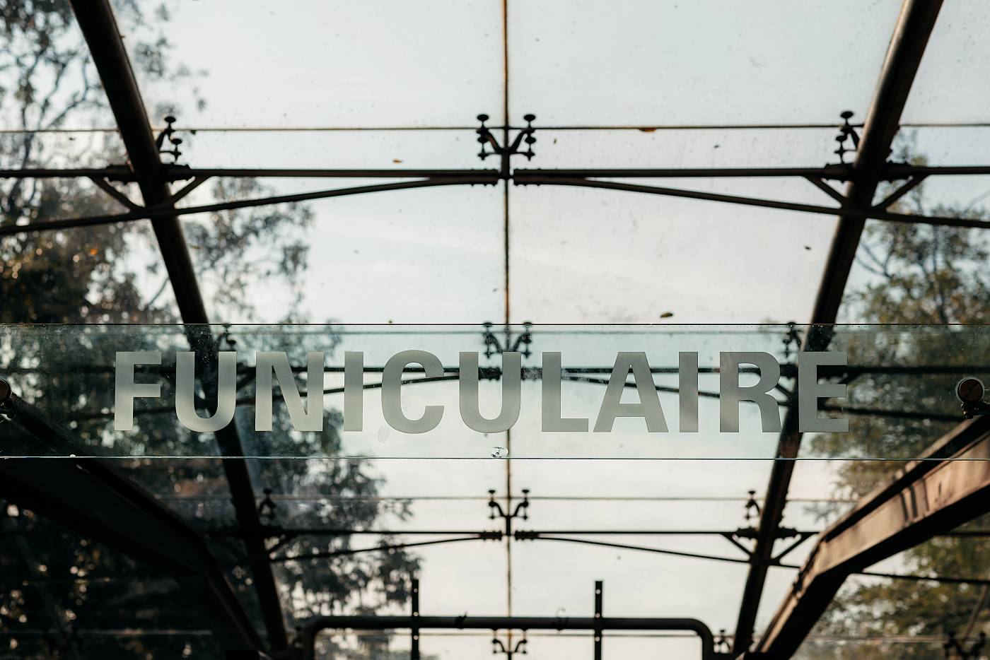 Le célèbre funiculaire de Montmartre