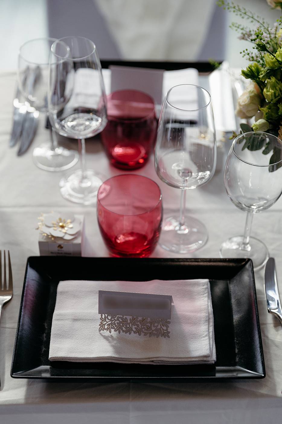 La table des mariés