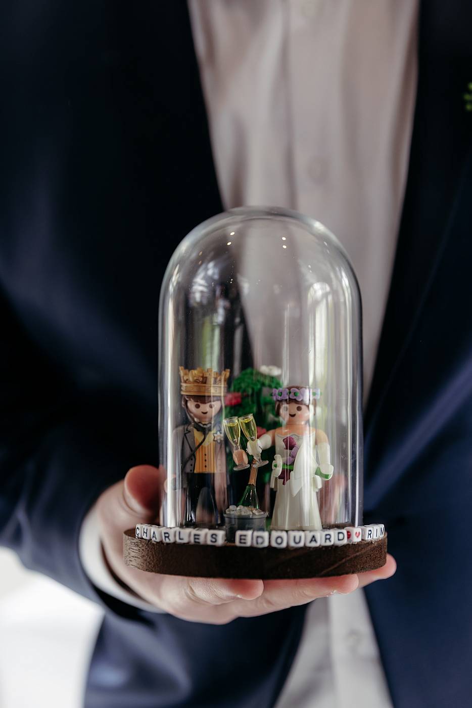 Petit cadeau mignon reçu par les mariés