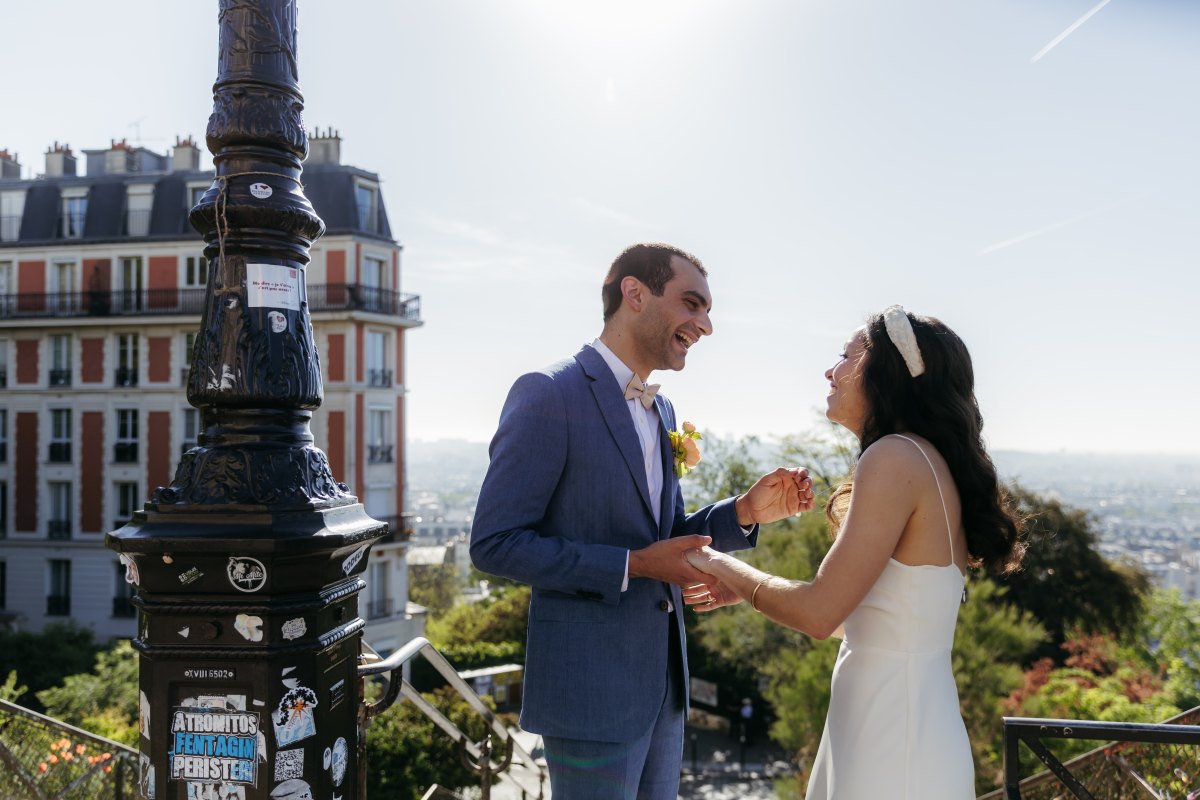 Un mariage civil à la mairie de Paris 17ème